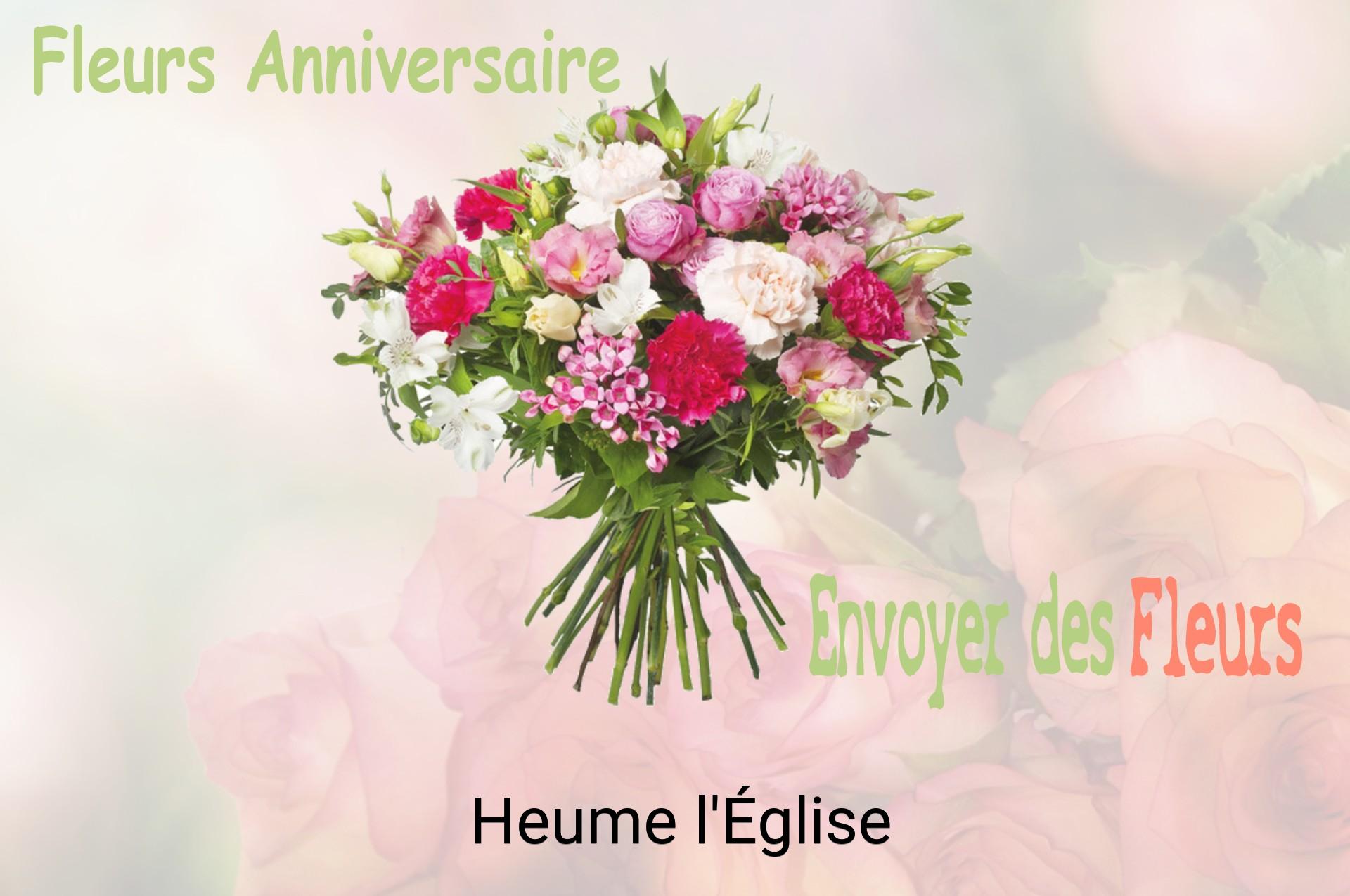 Bouquet de fleurs d’anniversaire livré à Heume-l'Église